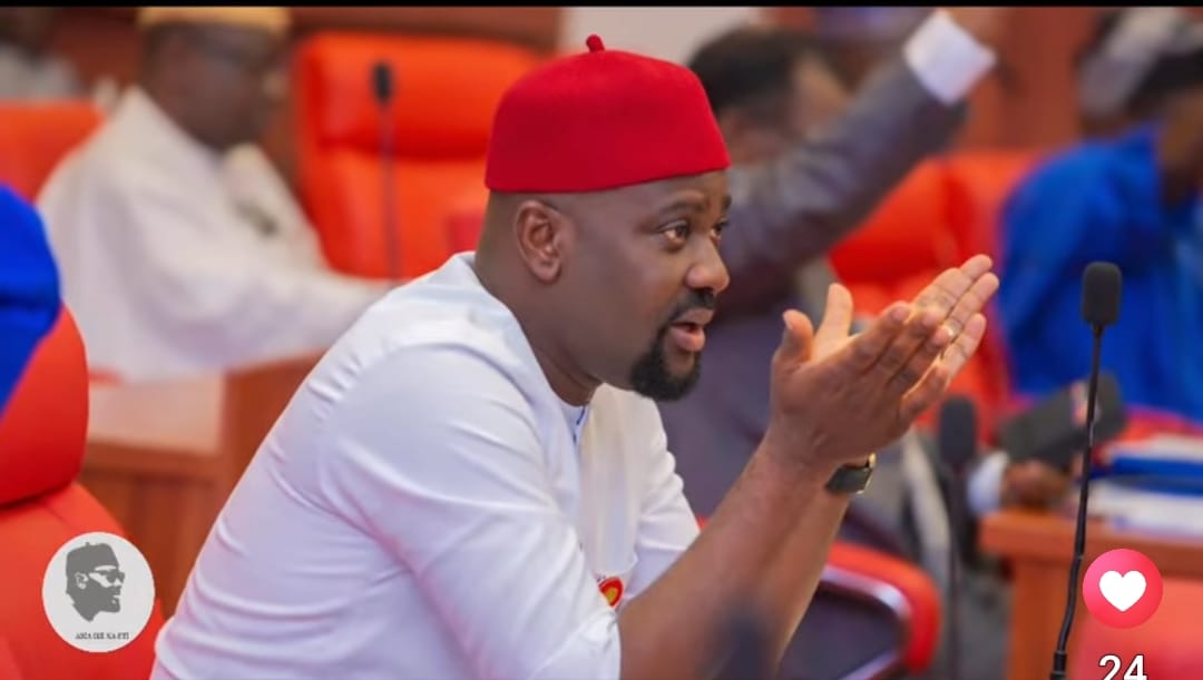 ENUGU WEST PROJECT UPDATE: SENATOR OSITA NGWU DELIVERS SOLAR POWERED BOREHOLE TO AGBOGUGU COMMUNITY.