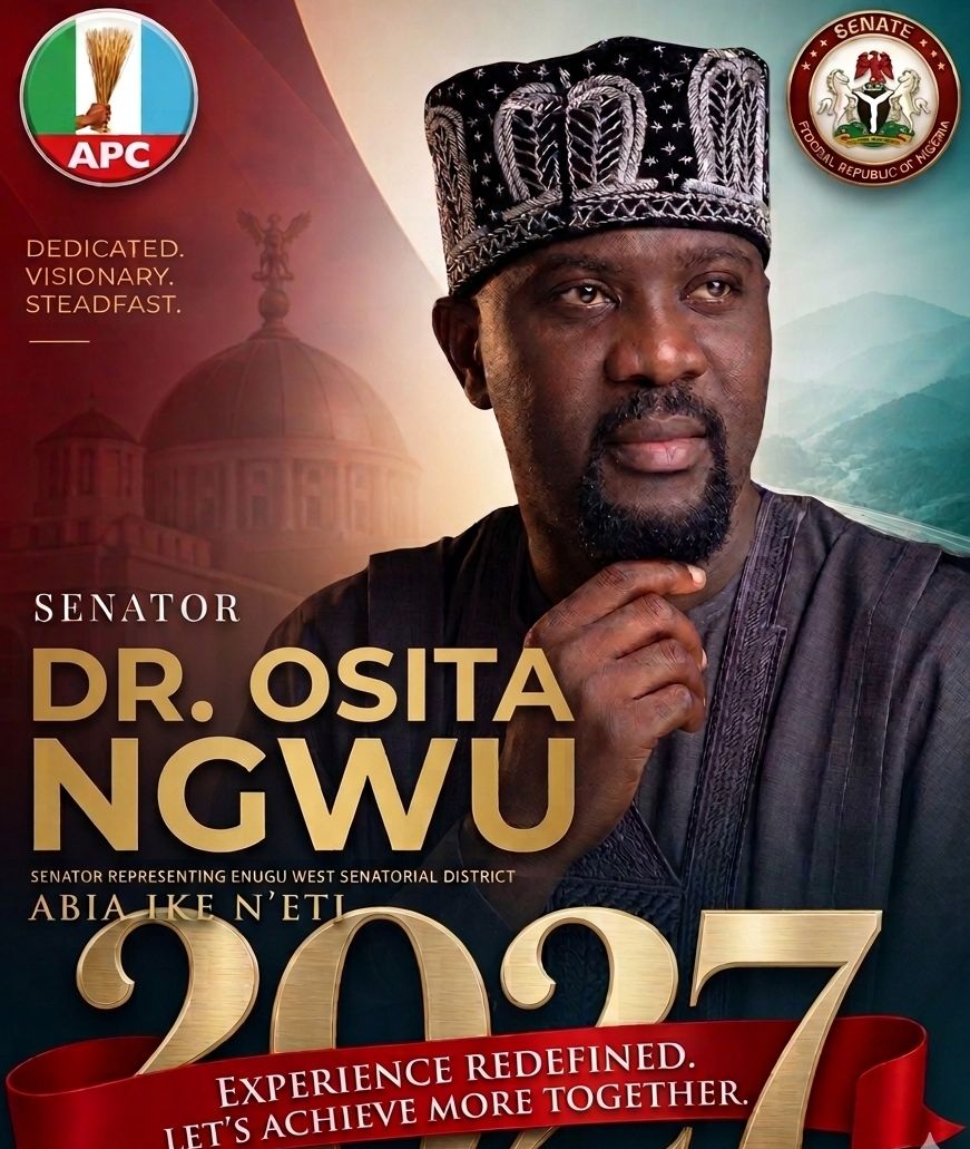 D-Day IN ENUGU WEST: SENATOR DR. OSITA NGWU SEEN AS THE BEST CHOICE FOR CONTINUED QUALITY AND EFFECTIVE REPRESENTATION.