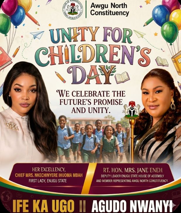 A VOICE FOR THE CHILDREN: RT. HON. MRS. JANE ENEH MARKS CHILDREN’S DAY, APPLAUDS CHILD CENTERED INITIATIVES AND CALLS FOR SUSTAINED INVESTMENT IN THEIR FUTURE.