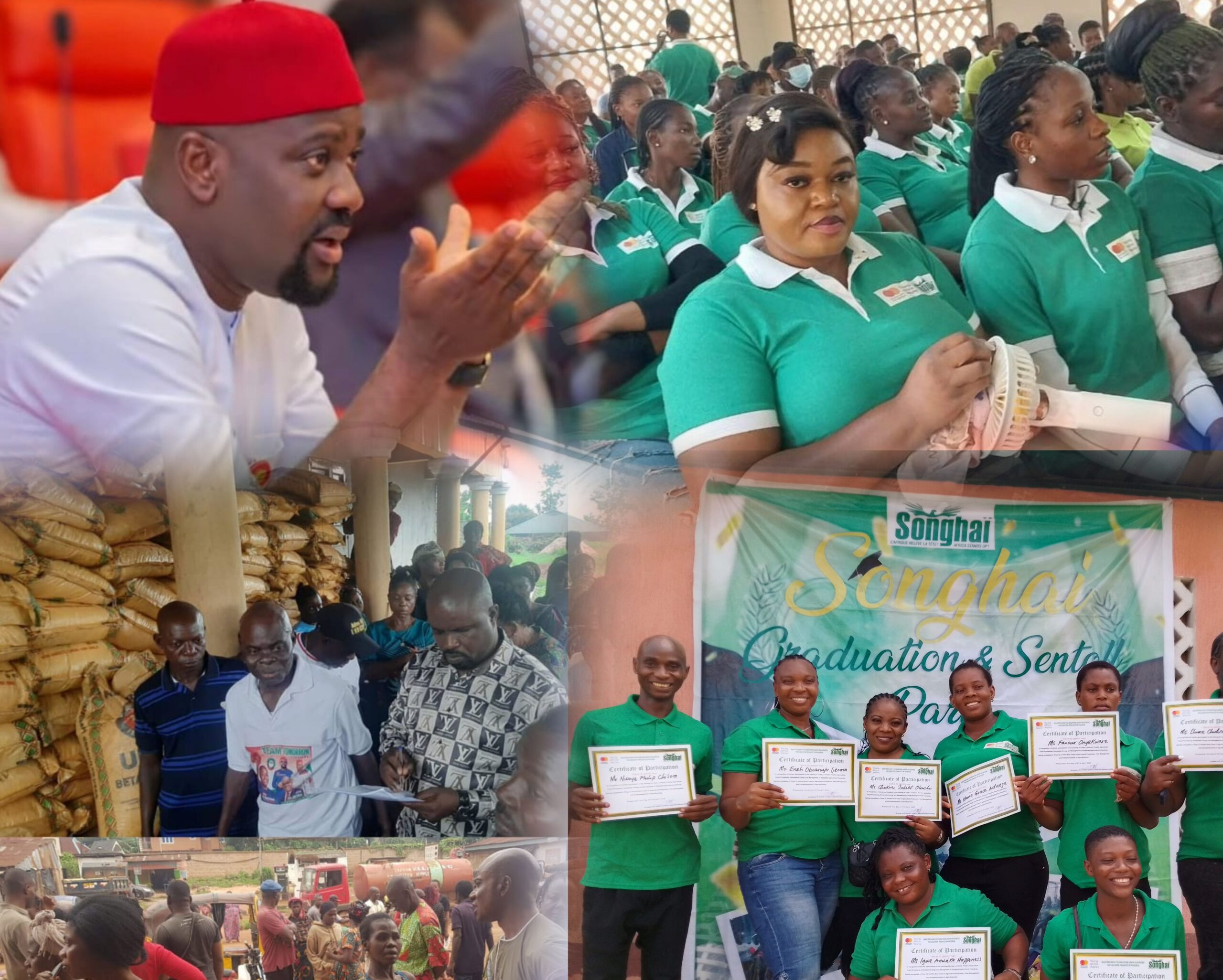 TRANSFORMING LIVES THROUGH AGRICULTURE: DISTINGUISHED SEN. DR. OSITA NGWU SPONSORS  ENUGU WEST YOUTHS TO SONGHAI FARM INSTITUTE, DISTRIBUTES AGRICULTURAL INPUTS ACROSS THE DISTRICT.
