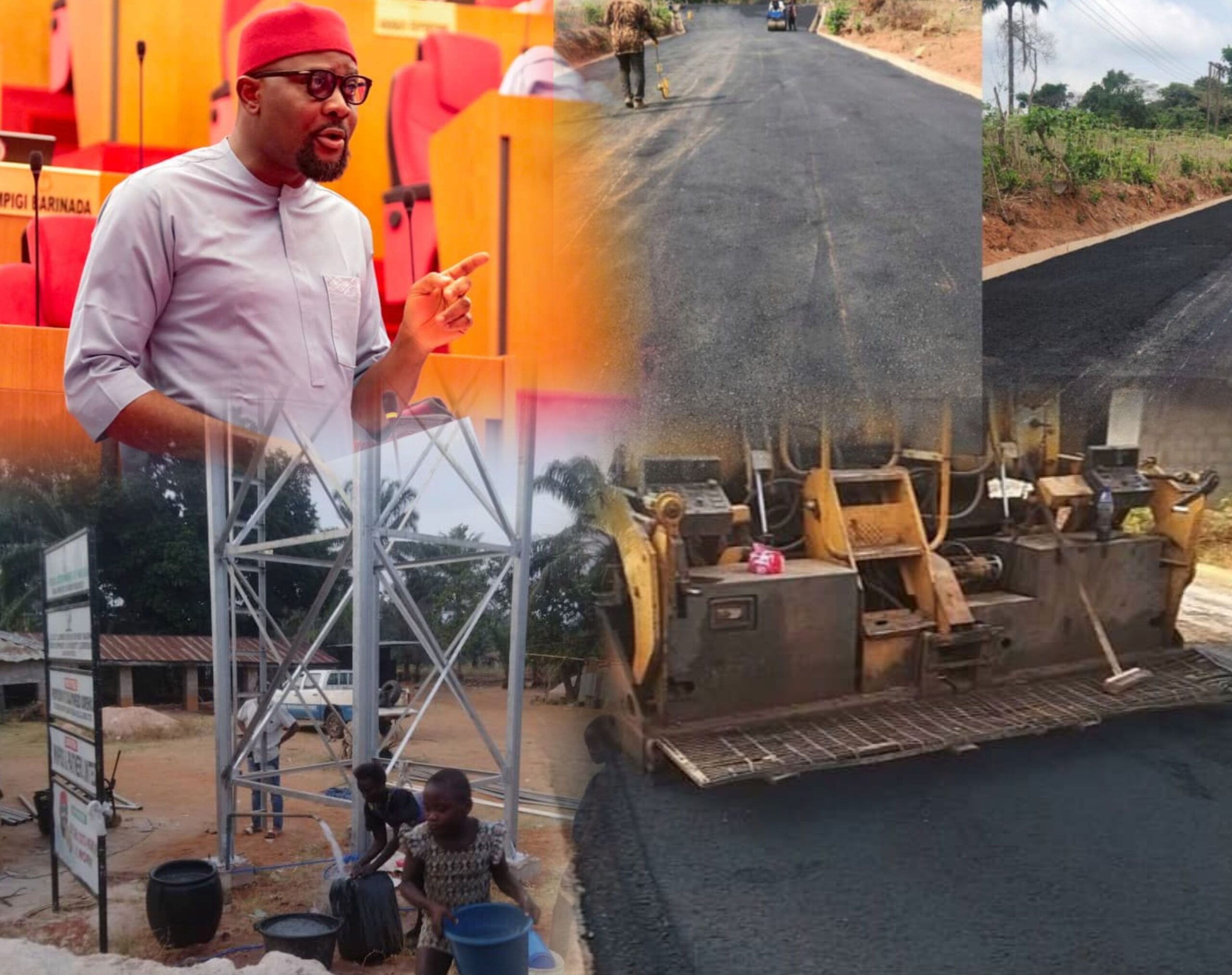 GREATER MILESTONES AHEAD: DISTINGUISHED SEN. DR. OSITA NGWU DELIVERS SOLAR POWERED WATER BOREHOLES, ATTRACTS RURAL ROAD PROJECTS IN ENUGU WEST COMMUNITIES.