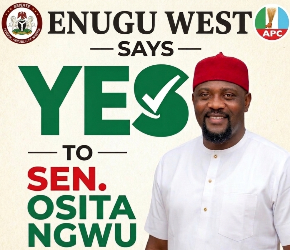 THE GOOD WORK NEEDS TO CONTINUE, THE JOURNEY SHOULD NOT BE INTERRUPTED—CONTINUITY 2027 WITH DISTINGUISHED SENATOR DR. OSITA NGWU (RG)